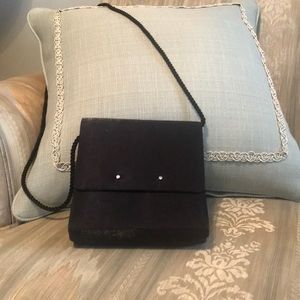 Black crossbody purse